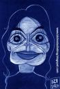 Cartoon: caricature michael jackson (small) by izidro tagged caricature