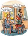 Cartoon: Medium (small) by mele tagged restaurant essen medium steak