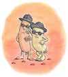 Cartoon: und noch eine Wurst im Film (small) by mele tagged wurst,blues,brothers,edition,pastorplatz