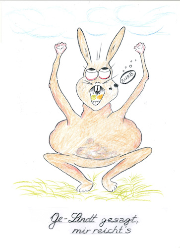 Cartoon: Ostern 2018 (medium) by menschenskindergarten tagged ostern