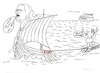 Cartoon: alles klar auf der Andrea Doria (small) by menschenskindergarten tagged groko,spd,cdu,csu,nahles,scholz,merkel,seehofer,parteivorsitz