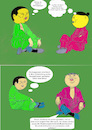 Cartoon: EU-2040 Chinas Schrebergarten (small) by menschenskindergarten tagged eu,germany,china