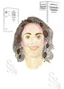 Cartoon: Katarina von Rechts wegen (small) by menschenskindergarten tagged barley,justizministerium,groko,spd