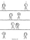 Cartoon: Hello (small) by heyokyay tagged hello,shy,lonely,eye,contact,heyokyay