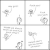 Cartoon: Hey girl (small) by heyokyay tagged flirt,flirting,humor,comic,heyokyay