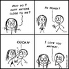 Cartoon: Why? (small) by heyokyay tagged love,hurt,hurting,pain,feelings,relationship,heyokyay