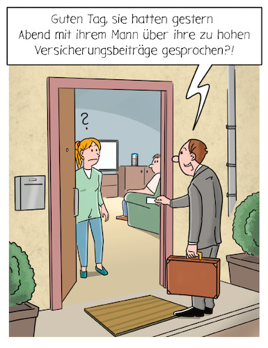 Alexa und Vertreter Alexa und Vertreter