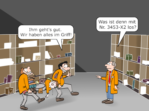 Cartoon: Arbeitsbedinungen Amazon (medium) by Cloud Science tagged amazon,kommissionierung,mitarbeiter,arbeitsleistung,produktivitaet,kommissionieren,krankmeldung,arbeitswelt,lager,team,praemie,logistik,logistikbranche,praemienmodell,arbeitnehmer,arbeitgeber,arbeitsbedingungen,kollege,krank,krankheit,zusammenhalt,kuendigung,arbeit,zwangslage,zwangslagen,beruf,berufswelt,arbeitsregelung,mindestgehalt,mindestlohn,lebensstandard,loehne,loehnen,lohnabgaben,lohn,gehaelter,gehalt,niedriglohn,niedriglohnsektor,beschaeftigungslage,billigjob,billigjobs,minijobs,billiglohn,bruttogehalt,dumpingloehne,minijob,ungelernt,ungelernten,mindestloehne,geringverdiener,mindesteinkommen,existenzminimum,mangel,mindestsicherung,nummer,namenlos,ohnmacht,umkippen,umfallen,amazon,kommissionierung,mitarbeiter,arbeitsleistung,produktivitaet,kommissionieren,krankmeldung,arbeitswelt,lager,team,praemie,logistik,logistikbranche,praemienmodell,arbeitnehmer,arbeitgeber,arbeitsbedingungen,kollege,krank,krankheit,zusammenhalt,kuendigung,arbeit,zwangslage,zwangslagen,beruf,berufswelt,arbeitsregelung,mindestgehalt,mindestlohn,lebensstandard,loehne,loehnen,lohnabgaben,lohn,gehaelter,gehalt,niedriglohn,niedriglohnsektor,beschaeftigungslage,billigjob,billigjobs,minijobs,billiglohn,bruttogehalt,dumpingloehne,minijob,ungelernt,ungelernten,mindestloehne,geringverdiener,mindesteinkommen,existenzminimum,mangel,mindestsicherung,nummer,namenlos,ohnmacht,umkippen,umfallen