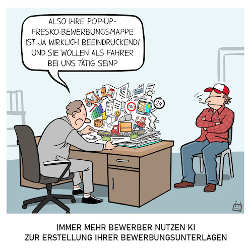 Cartoon: Bewerbung (medium) by Cloud Science tagged ki,künstliche,intelligenz,bewerbung,bewerbungsunterlagen,einstellung,job,jobinterview,bewerbungsgespräch,personal,hr,ki,künstliche,intelligenz,bewerbung,bewerbungsunterlagen,einstellung,job,jobinterview,bewerbungsgespräch,personal,hr