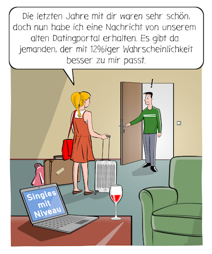 Cartoon: Datingportal (medium) by Cloud Science tagged dating,datingportal,liebe,algorithmus,algorithmen,daten,analyse,ki,kuenstliche,intelligent,ai,parship,datingplattform,partnerboerse,singleboerse,single,singles,digital,digitalisierung,tech,technologie,technik,leben,it,entwicklung,roboter,big,data,zukunft,trend,future,partnervermittlung,wahrscheinlichkeit,statistik,matching,matchingalgorithmus,auswertung,online,onlinedating,datenbank,internet,computer,dating,datingportal,liebe,algorithmus,algorithmen,daten,analyse,ki,kuenstliche,intelligent,ai,parship,datingplattform,partnerboerse,singleboerse,single,singles,digital,digitalisierung,tech,technologie,technik,leben,it,entwicklung,roboter,big,data,zukunft,trend,future,partnervermittlung,wahrscheinlichkeit,statistik,matching,matchingalgorithmus,auswertung,online,onlinedating,datenbank,internet,computer