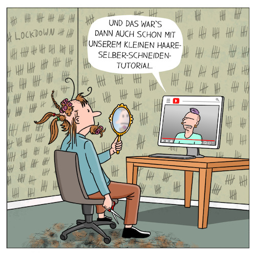 Haare selber schneiden Haare selber schneiden