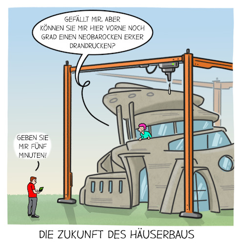 Haus aus dem 3D-Drucker Haus aus dem 3D-Drucker