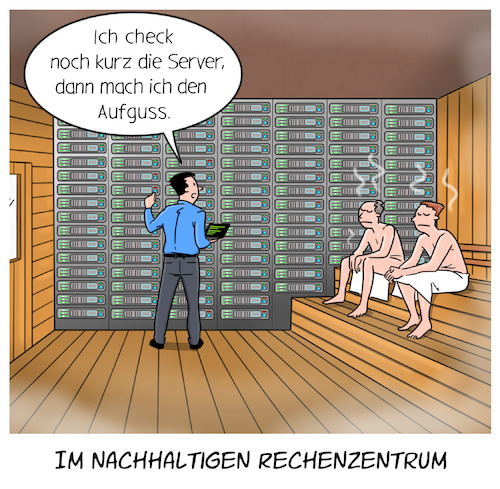 Im nachhaltigen Rechenzentrum Im nachhaltigen Rechenzentrum
