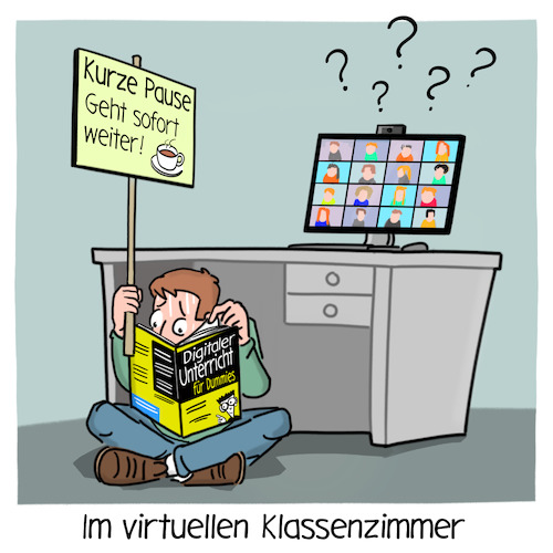 Cartoon: im virtuelle Klassenzimmer (medium) by Cloud Science tagged schule,lehrer,digitalisierung,bildung,klassenzimmer,fernunterricht,homeschooling,digitaler,unterricht,für,dummies,lernen,twitterlehrerzimmer,internet,corona,homeoffice,remote,schüler,videokonferenz,digital,tech,technik,technologie,it,portal,schule,lehrer,digitalisierung,bildung,klassenzimmer,fernunterricht,homeschooling,digitaler,unterricht,für,dummies,lernen,twitterlehrerzimmer,internet,corona,homeoffice,remote,schüler,videokonferenz,digital,tech,technik,technologie,it,portal