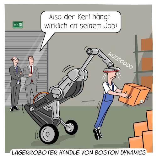 Lagerroboter von Boston Dynamics