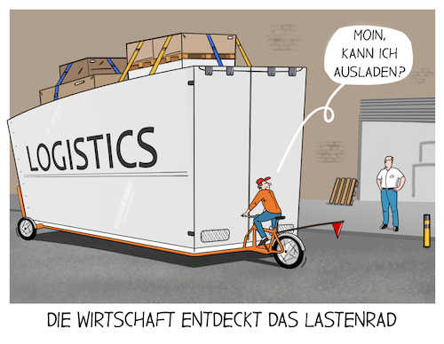 Cartoon: Lastenrad (medium) by Cloud Science tagged lastenrad,zukunft,mobilitaet,handwerker,grüne,wirtschaft,logistik,transport,verkehr,lastenfahrrad,fahrrad,lieferung,politik,oeko,umwelt,nachhaltigkeit,ausliefern,fahrradfahrer,spedition,cartoon,karikatur,lastenrad,zukunft,mobilitaet,handwerker,grüne,wirtschaft,logistik,transport,verkehr,lastenfahrrad,fahrrad,lieferung,politik,oeko,umwelt,nachhaltigkeit,ausliefern,fahrradfahrer,spedition,cartoon,karikatur