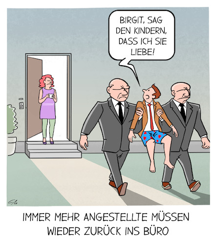 Cartoon: Präsenz (medium) by Cloud Science tagged präsenz,homeoffice,büro,home,office,pandemie,arbeit,angestellte,remote,new,work,präsenz,homeoffice,büro,home,office,pandemie,arbeit,angestellte,remote,new,work