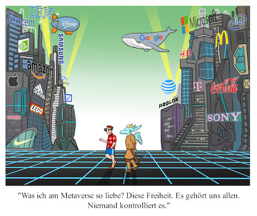 Wem gehört das Metaverse? Wem gehört das Metaverse?