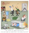 Cartoon: Agilität (small) by Cloud Science tagged agilität,agil,anarchie,führungskraft,chef,digitalisierung,digital,unternehmen,business,new,work,führung,hr,tech,technik,technologie,transformation,wirtschaft,organisation,innovation,design,thinking,scrum