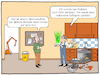 Cartoon: AR in der Industrie 4.0 (small) by Cloud Science tagged augmented,reality,virtual,virtuelle,realitaet,industrie,40,produktion,wirtschaft,technik,technologie,reparatur,wartung,defekt,reparieren,mechaniker,iot,internet,der,dinge,digitalisierung,digital,assistent,roboter,programm,robotik,daten,sensoren,datenbrille,holografisch,holo,menue,arbeit