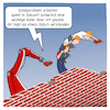 Cartoon: Arbeitsanforderungen der Zukunft (small) by Cloud Science tagged arbeit anforderungen kollaboration kopie nachmachen kopieren abgucken clonen zusammenarbeit roboter robotik industrie40 automatisierung arbeitswelt bauarbeiter mauer maurer mauern digital digitalisierung technologie tech it wirtschaft kuka roboterarm industrieroboter produktivitaet effizienz produktion logistik business job jobs innovation wandel change transformation disruption technik automatisch team teamwork industry