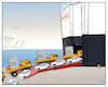 Cartoon: Auto China Daten (small) by Cloud Science tagged autocartoon,daten,auto,elektro,byd,china,illustration,karikatur,anlieferung,abtransport,logistik,cartoon,datendiebstahl,überwachung,vernetztes