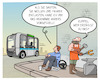 Cartoon: Autonomes Fahren (small) by Cloud Science tagged autonomes fahren selbstfahrendes auto roboter robotaxizukunft mobilität job jobverlust arbeitsplatz existenz innovation tech technik technologie automobilindustrie hufschmied digitale revolution pferde autos digitalisierung transformation wandel verkehr