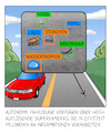 Cartoon: Autonomes Fahren Kamera (small) by Cloud Science tagged autonomes fahren ki kamera lidarsensor vergrösserung zoom maschinelles sehen machine learning deep daten auto car selfdriving zukunft automatisierung digitalisierung roboter tech technik technologie digital verkehr straße cartoon karikatur illustration selbstfahrendes