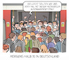 Cartoon: Bahnfahren (small) by Cloud Science tagged bahnfahren,zugfahren,bahnverkehr,metaverse,metaversum,auslastung,deutsche,bahn,db,verkehrschaos,gedrängel,überfüllung,verspätung,euroticket,zug,züge,vr,technik,maskenpflicht,verkehrswende,mobilität,reisen