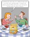 Cartoon: Blockchain Müsli (small) by Cloud Science tagged blockchain,lieferkette,logistik,supply,chain,management,lebensmittel,qualität,frühstück,digitalisierung,digital,it,technik,tech,technologie,zukunft,disruption,waren,transport,rfid,qr,code,transponder,sensor,internet,vernetzung,iot