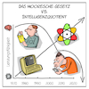 Cartoon: Das mooresche Gesetz (small) by Cloud Science tagged moores,law,mooresche,gesetz,gordon,moore,intel,iq,intelligenzquotient,digital,digitalisierung,entwicklung,intelligenz,computer,speicher,rechenstaerorke,cpu,leistung,leistungsfaehigkeit,prozessor,prognose,zusammenhang,transistor,diagramm,korrelation,nerd,tech,technik,technologie,it,zukunft,dumm,smartphone,smombie,bloed,verbloedung