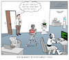 Cartoon: Der Wandel beschleunigt sich (small) by Cloud Science tagged wandel,change,veränderung,geschwindigkeit,exponentielles,wachstum,ki,künstliche,intelligenz,roboter,zukunft,arbeit,automatisierung,mensch,maschine,office,büro,arbeitswelt,digitalisierung,robotik,rpa,tech,technologie,innovation,chatbot