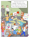 Cartoon: Design Thinking (small) by Cloud Science tagged kreativität management design thinking kreativ agil agilität workshop persona innvation meeting arbeit manager business digital digitalisierung kommunkation idee new work arbeit40 it change wandel problem problemlösung motivation