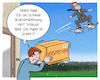 Cartoon: Drohnen Aktionsplan (small) by Cloud Science tagged drohnen,flugtaxi,flugtaxis,scheuer,politik,verkehr,logistik,infrastruktur,transport,digitalisierung,digital,zukunft,tech,technik,technologie,logitsik,paketzustellung,verkehrswende