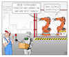 Cartoon: Humanoide Roboter (small) by Cloud Science tagged humanoider,roboter,humnanoide,industrie40,zukunft,tech,technologie,fertigung,produktion,automatisierung,sozial,kognitiver,kognitive,robotik,künstliche,intelligenz,automation,fortschritt,entwicklung