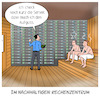 Cartoon: Im nachhaltigen Rechenzentrum (small) by Cloud Science tagged rechenzentrum,rechenzentren,data,center,server,abwärme,wärme,energie,energieeffizienz,nachhaltigkeit,umwelt,daten,sauna,tech,technik,technologie,digital,digitalisierung,strom,vernetzung,it,racks,klima,klimaneutral,co2