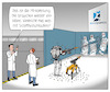 Cartoon: Killerroboter (small) by Cloud Science tagged boston dynamics forschung waffenindustrie krieg autonom killer killerroboter roboter terminator zukunft bedrohung entwicklung tech technologie robotik innovation atlas spot rüstungsunternehmen manipulation pr waffen waffenhersteller