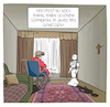 Cartoon: Pflege der Zukunft (small) by Cloud Science tagged pflegeroboter,vr,pflege,roboter,immersion,alten,altenpflege,pepper,technologie,technik,it,digitalisierung,zukunft,innovation,digital,gesundheit,gesundheitswesen,pflegenotstand,pflegekraft,alt,krank,gesundheitssystem,krankenpfleger,pflegepersonal,einsamkeit,isolation,vereinsamung,politik