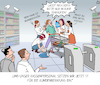 Cartoon: Supermarkt der Zukunft (small) by Cloud Science tagged supermarkt,zukunft,kasse,kassenlos,automatisierung,handel,retail,ki,kamera,beratung,kassierer,kassenpersonal,arbeitslosigkeit,arbeitslos,wirtschaft,kassiererinnen,scannen,innovation,tech,technologie