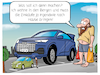 Cartoon: SUV (small) by Cloud Science tagged suv,suvs,auto,iaa,iaa19,automobil,innenstadt,riese,mobilitaet,umwelt,stadttpanzer,cartoon,fahrzeug,groesse,gross,stadt,verkehr