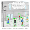 Cartoon: Überwachung (small) by Cloud Science tagged ki künstliche intelligenz kameras überwachung big data daten datenschutz security predictive policing bonität kredit gescihtserkennung tracking tracing deep learning glaserner mensch videoüberwachung social scoring massenüberwachung grundrechte zukunft digitalisierung digital tech technologie technik