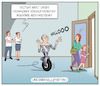 Cartoon: Uncanny Valley (small) by Cloud Science tagged roboter,robotik,ki,künstliche,intelligenz,zukunft,humanoid,gestik,mimik,tech,technologie,gesicht,uncanny,valley