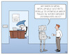 Cartoon: Vertrauen (small) by Cloud Science tagged ki daten dilemma geschäftsmodel künstliche intelligenz vertrauen datenschutz dsvgo trust datensicherheit it digitalisierung digital roboter technik technologie ceo unternehmen business