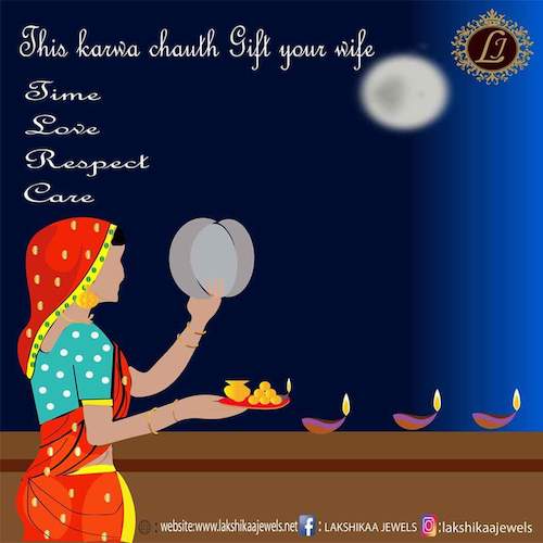 Cartoon: karwa chauth poster (medium) by anupama tagged cartoon