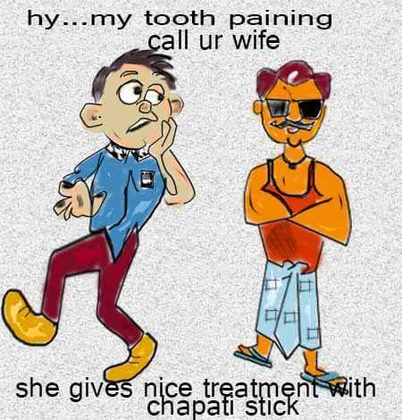 Cartoon: tooth pain (medium) by anupama tagged tooth,pain