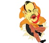 Cartoon: Carcaiture of Ajay Doval (small) by anupama tagged carcaiture
