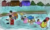 Cartoon: floods (small) by anupama tagged floods