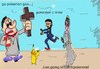 Cartoon: go pokemon go (small) by anupama tagged go,pokemon