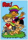 Cartoon: Peru (small) by DeVaTe tagged peruvian,children