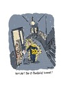 Cartoon: E-Postbrief (small) by Bettina Bexte tagged post,brief,epostbrief,postbote,brieftraeger,kommunikation